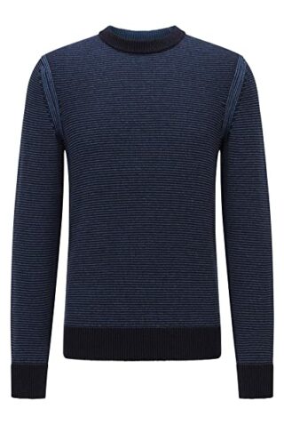 BOSS Kommodoro Strickpullover Herren, Blau