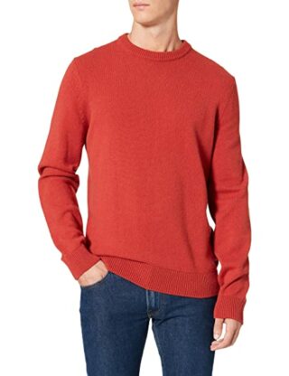 BOSS Kontreal Strickpullover Herren, Rot