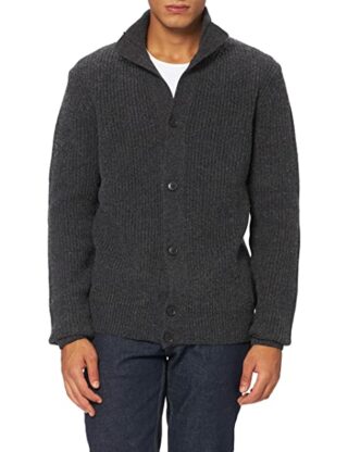 BOSS Kubetor Strickjacke Herren, Grau