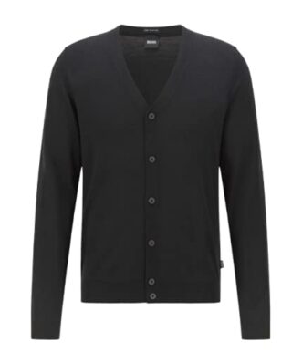 BOSS Mardon-E Cardigan Herren, Schwarz