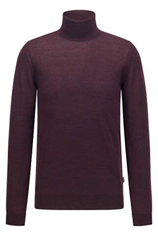 BOSS Musso-P Rollkragen Pullover Herren, Lila