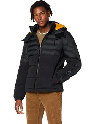 BOSS Olooh Steppjacke Herren, Schwarz