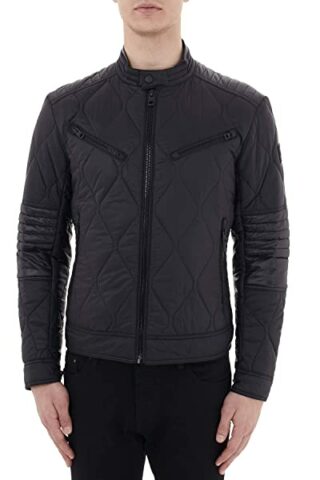 BOSS Othirsty Steppjacke Herren, Schwarz