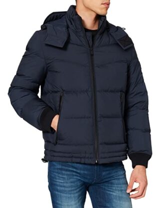 BOSS Otu Steppjacke Herren, Blau