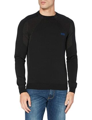 BOSS Raon Strickpullover Herren, Schwarz