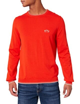 BOSS Ritom W21 Strickpullover Herren, Orange