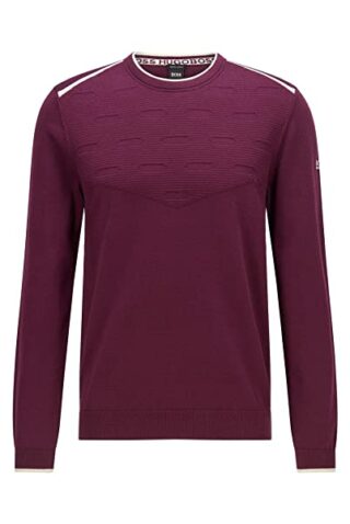 BOSS Rogeo Strickpullover Herren, Lila