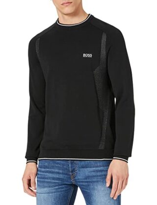 BOSS Rovan Strickpullover Herren, Schwarz