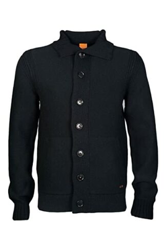 BOSS Strickjacke Herren, Schwarz