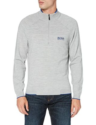 BOSS Zaogo Strickpullover Herren, Grau