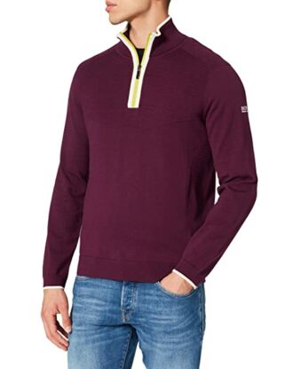 BOSS Ziego Strickpullover Herren, Lila