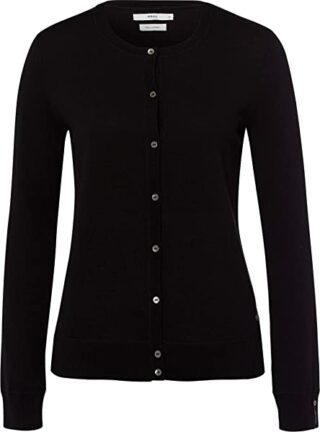 BRAX Ann Strickjacke Damen, Schwarz