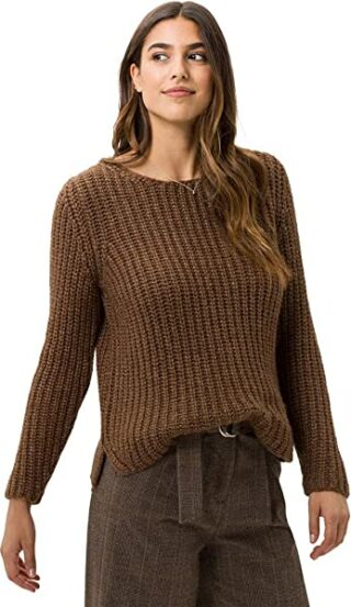 BRAX Lisa Cardigan Damen, Braun