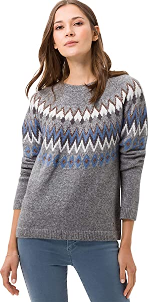 BRAX Lisa Pullover Damen, Blau