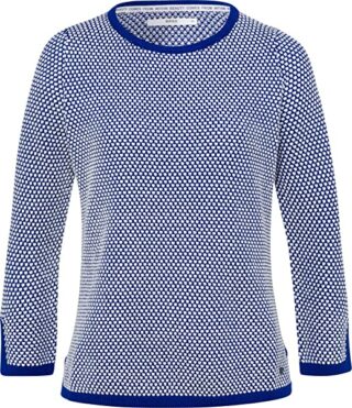 BRAX Liz Strickpullover Damen, Blau