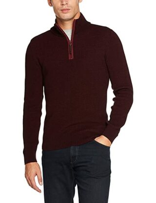 BRAX Steffen Strickpullover Herren, Rot