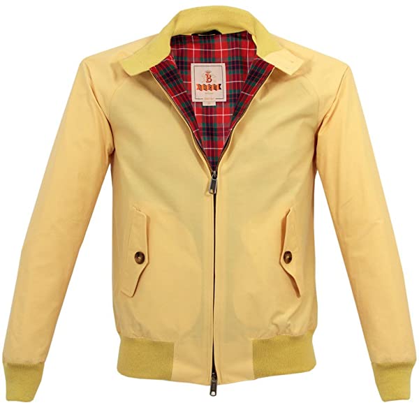 Baracuta Blouson Herren, Gelb Baracuta Blouson Herren, Gelb