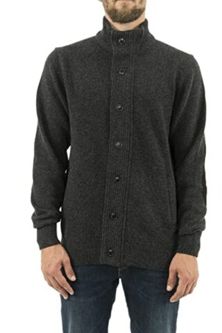 Barbour Mkn0731 Strickjacke Herren, Grau