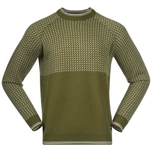 Bergans Jumper Strickpullover Herren, Grün