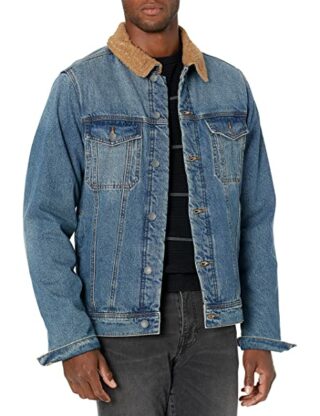 Billabong Barlow Trucker Jeansjacke Herren, Blau