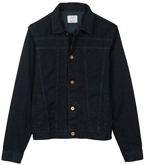 Billy Reid Copper Jeansjacke Herren, Blau