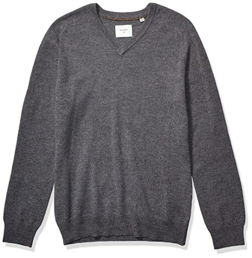 Billy Reid V-Ausschnitt Pullover Herren, Grau
