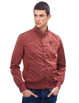 Blauer Jacobs Blouson Herren, Rot