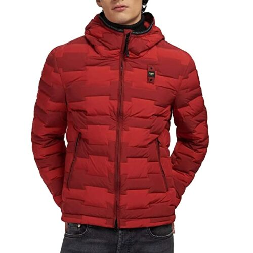 Blauer Randy Daunenjacke Herren, Rot