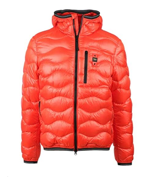 Blauer Roy Daunenjacke Herren, Rot