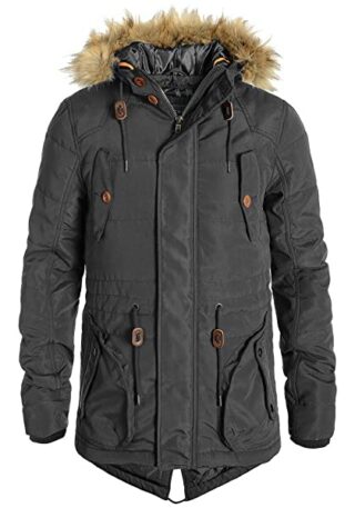 Blend Polygamma Parka Herren, Grau