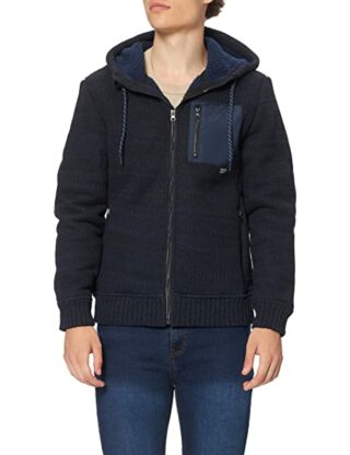 Blend Strickjacke Herren, Blau