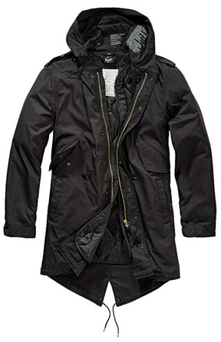 Brandit M51 US Parka Herren, Schwarz