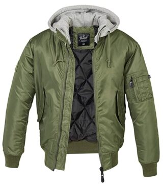 Brandit MA1 Bomberjacke Herren, Grün