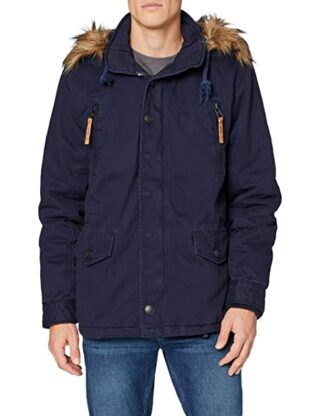 Brandit Parka Herren, Blau