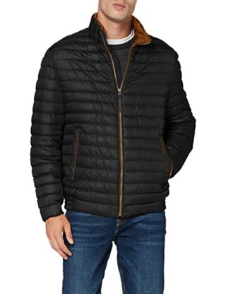 Bugatti Steppjacke Herren, Schwarz