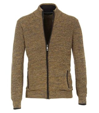 CASAMODA Strickjacke Herren, Gelb