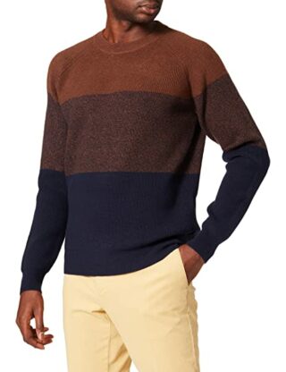 CASUAL FRIDAY Kristian Strickpullover Herren, Braun