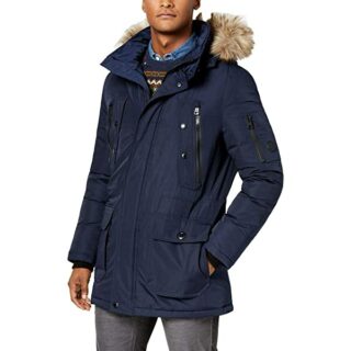 Calvin Klein Parka Herren, Blau
