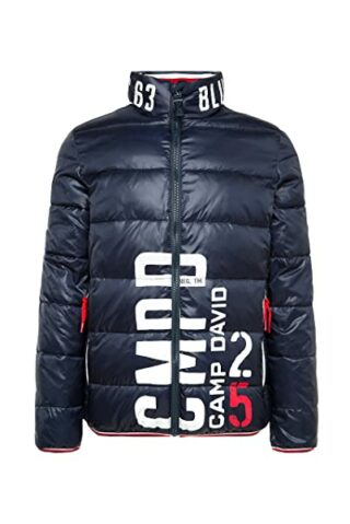 Camp David Steppjacke Herren, Blau