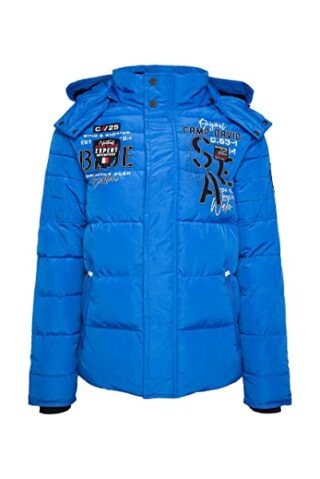 Camp David Steppjacke Herren, Blau