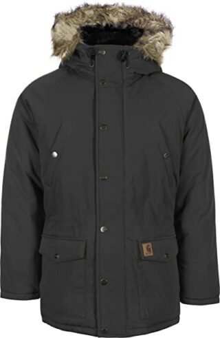 Carhartt Trapper Parka Herren, Schwarz