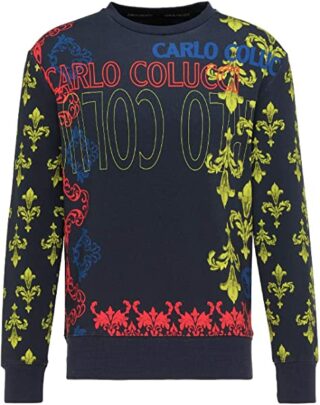 Carlo Colucci Pullover Herren, Blau