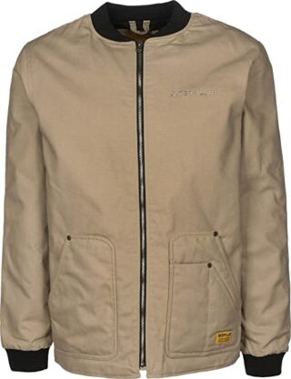Caterpillar Canvas Jacke Blouson Herren, Beige