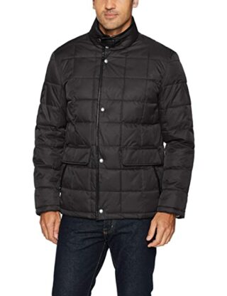 Cole Haan Steppjacke Herren, Schwarz