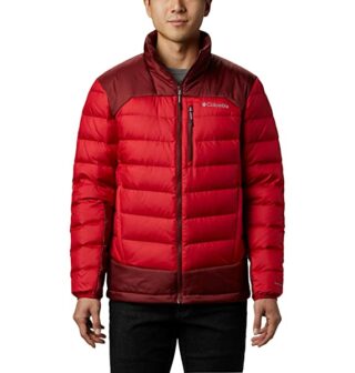 Columbia Autumn Daunenjacke Herren, Rot