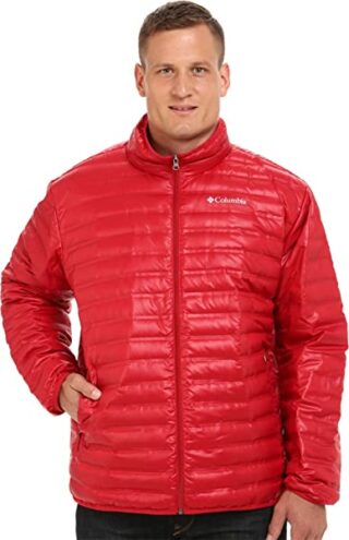 Columbia Big Flash Forward Daunenjacke Herren, Rot