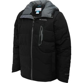 Columbia Powder Daunenjacke Herren, Schwarz