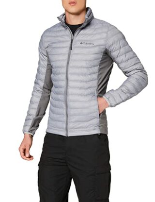 Columbia Powder Pass Steppjacke Herren, Grau