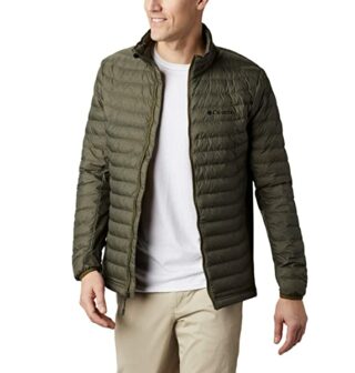 Columbia Powder Pass Steppjacke Herren, Grün