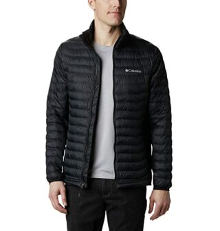 Columbia Powder Pass Steppjacke Herren, Schwarz